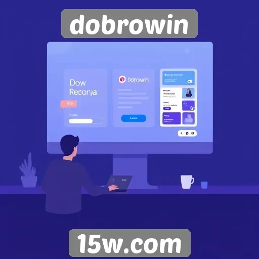 experiência de usuário no dobrowin é intuitiva e agradável